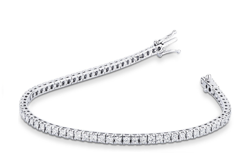 BT Bracciale tennis tornito.